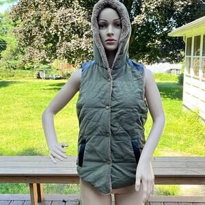 Paul Prad Vest Green Tan Black XL